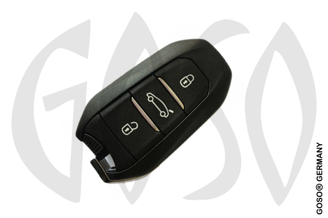 Silca VA-P25 - Remote Key for Citroen Peugeot ID46 433MHz 3B VA2 ZR565
