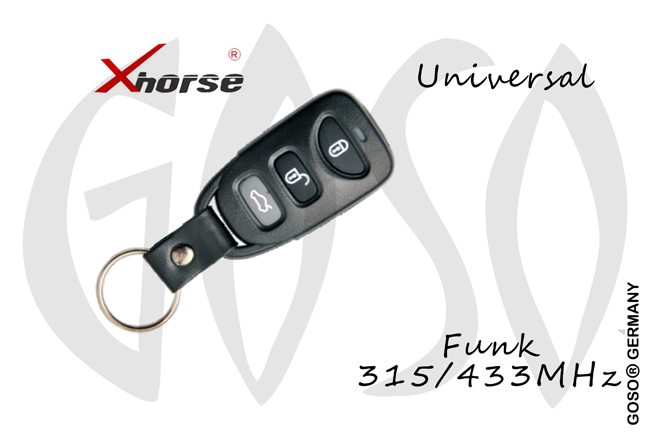 XHORSE for Kia Hyundai VVDI Wire Remote Key 315MHz 433MHz 3B XKHY01EN VV115