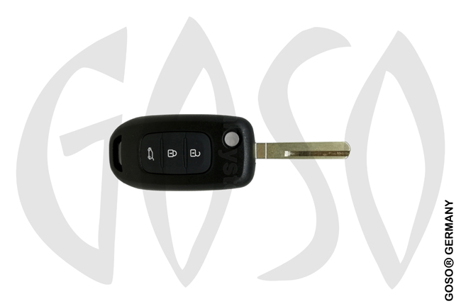 Remote Key for Renault 433MHz  PCF7961M HY19-D 3T  RNR154 ZR140