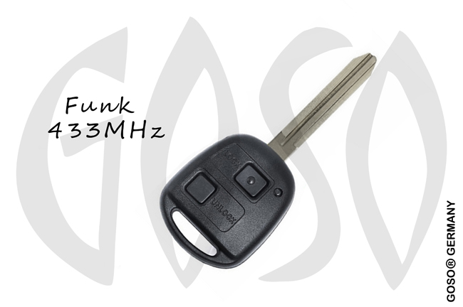 Remote Key for Toyota RAV4 433MHZ ASK ID4C TOY43 2T starr 89070-42212 ZR329