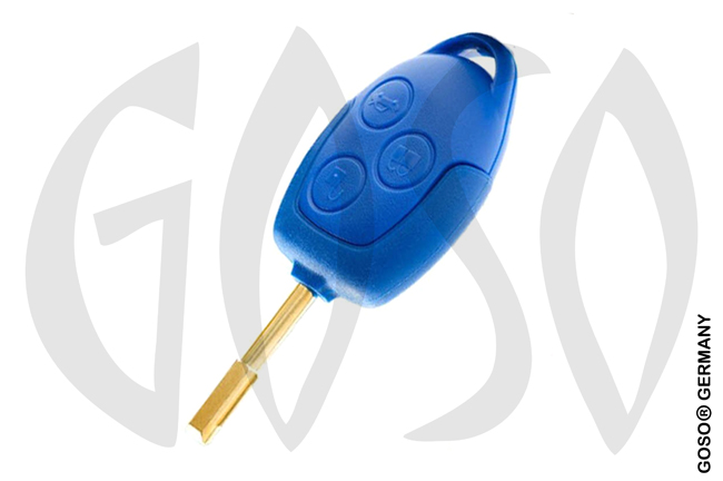 Remote Key for Ford  ID4D63 433MHZ Transit blue Akku FO21 ZR582
