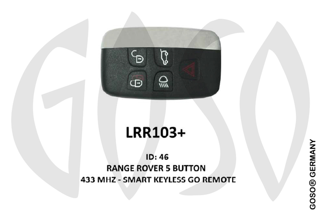 LandRover Funkschlüssel 433MHz ID46 5T HITAG PRO PCF7953P LRR103+ ZR56 LandRover Funkschlüssel 433MHz ID46 5T HITAG PRO PCF7953P LRR103+ ZR56