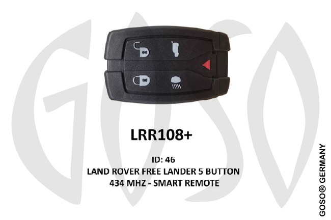 Remote Key for LandRover Zedfull ID46 PCF7945A/PCF7953A 434MHz ASK  5T  LRR10+ZR57
