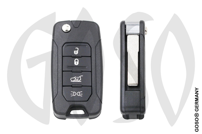 Remote Key for Jeep Renegade 433MHz MQB 48 4T ID49-1E SIP22 ZR595
