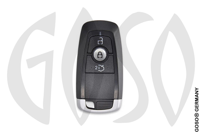 Silca HU101AP05 - Remote Key for Ford 433MHz Smart Key Keyless Go HU101 ID47 ID49 3B 1331